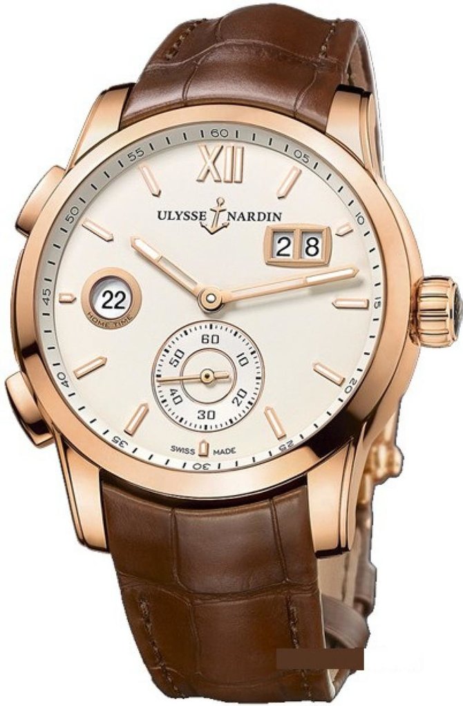 Ulysse Nardin 3346-126/90 Dual Time 42 mm