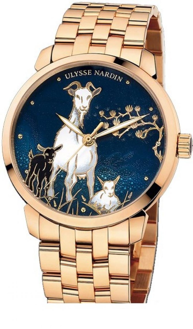 Ulysse Nardin 8156-111-8/CHEVRE Classico Goat