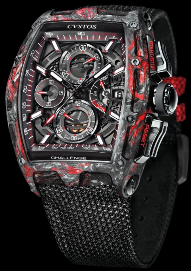 Cvstos Chrono II Black Forged Carbon Honolulu Challenge Carbon - фото 2