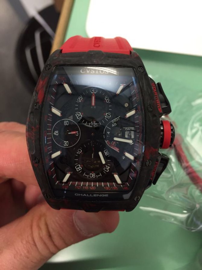 Cvstos Chrono II Black Forged Carbon Honolulu Challenge Carbon - фото 3