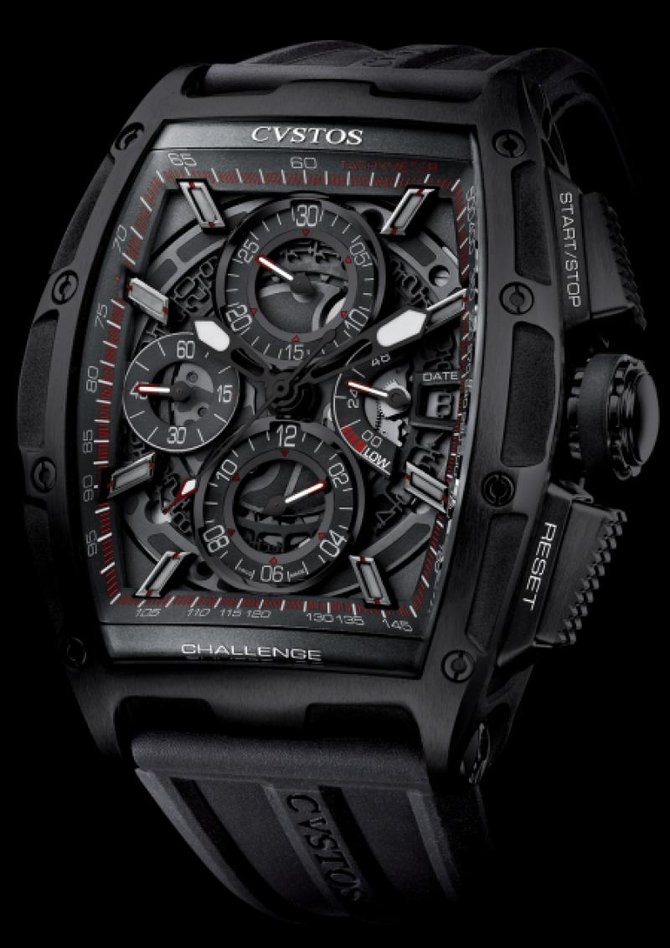 Cvstos CHRONO II black steel Challenge CVS577 - фото 2