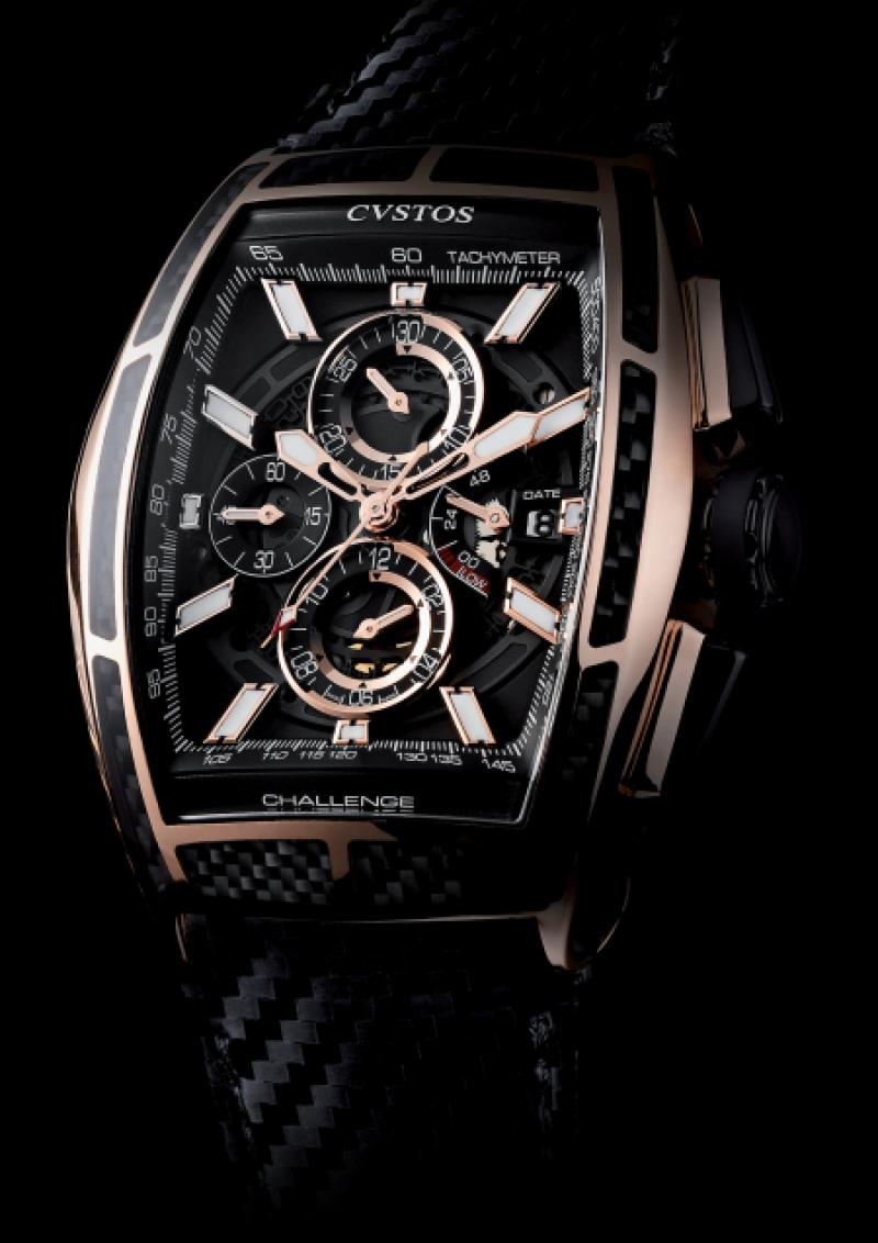 CHRONO II CARBON Cvstos Pink Gold Challenge