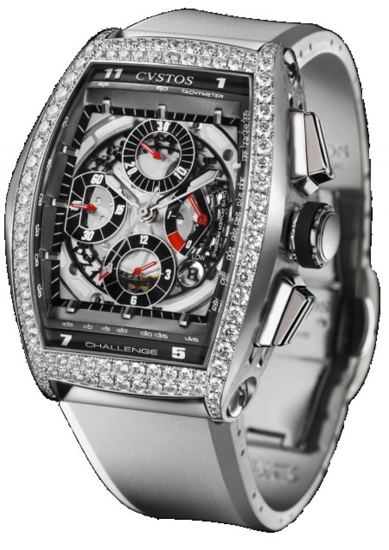 CHRONO Steel Diamonds Cvstos Automatic chronograph Challenge