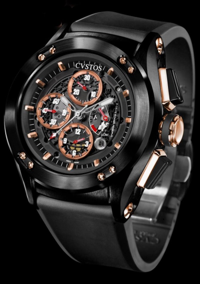 Cvstos CHALLENGE-R50 CHRONO Steel&Gold Challenge R Automatic chronograph - фото 2