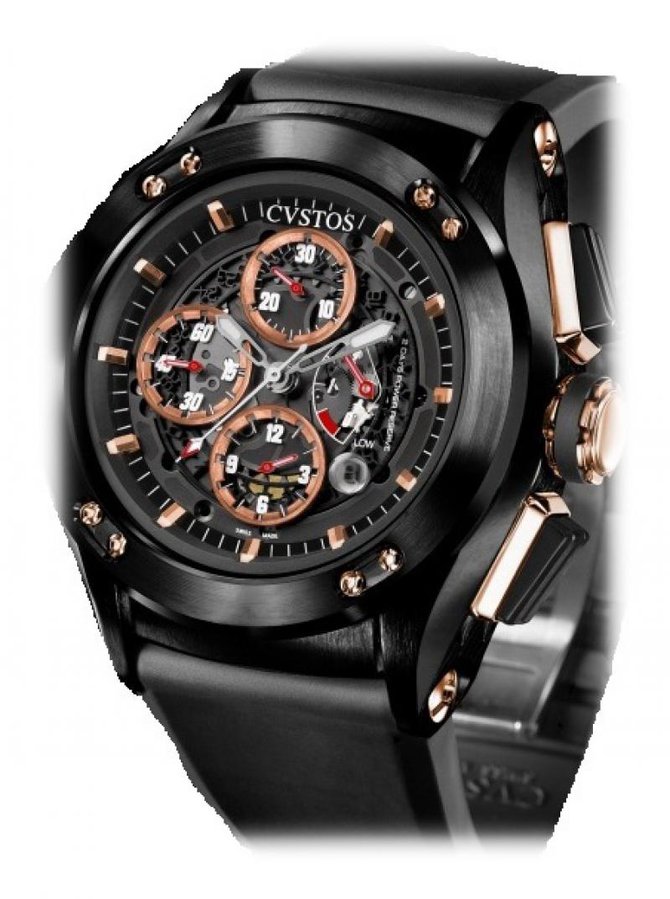 Cvstos CHALLENGE-R50 CHRONO Steel&Gold Challenge R Automatic chronograph - фото 1