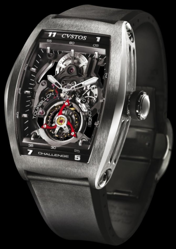 Cvstos JET-LINER TS Titanium Challenge CVS 2600C Hand Wound Tourbillon - фото 2