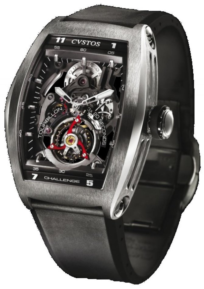 Cvstos JET-LINER TS Titanium Challenge CVS 2600C Hand Wound Tourbillon - фото 1