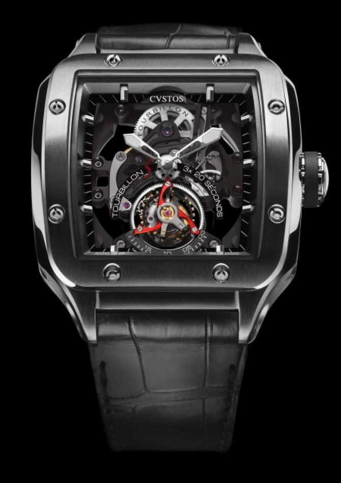Cvstos TS Titanium Challenge Hand Wound Tourbillon - фото 2