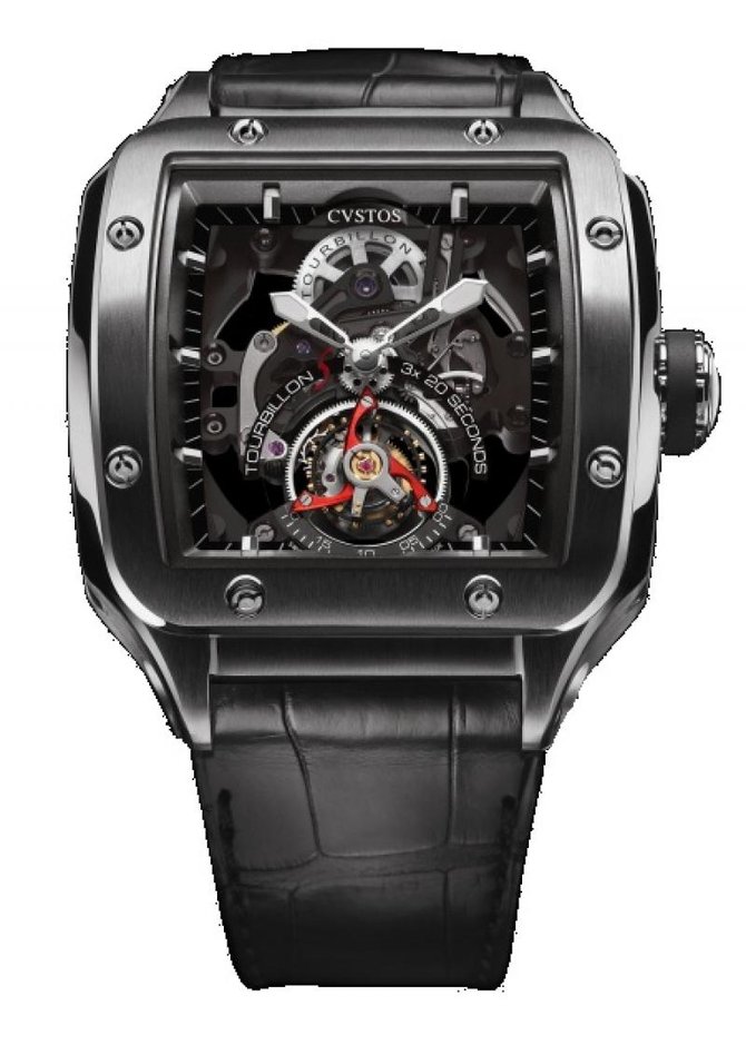 Cvstos TS Titanium Challenge Hand Wound Tourbillon - фото 1