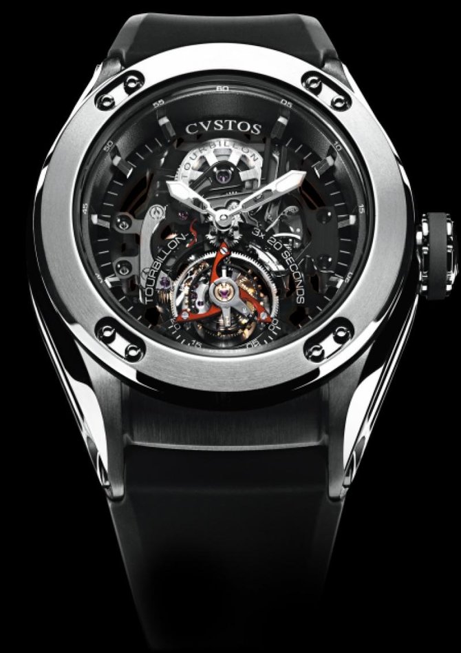 Cvstos R50 TS Titanium Challenge R CVS 2600C Hand Wound Tourbillon - фото 2