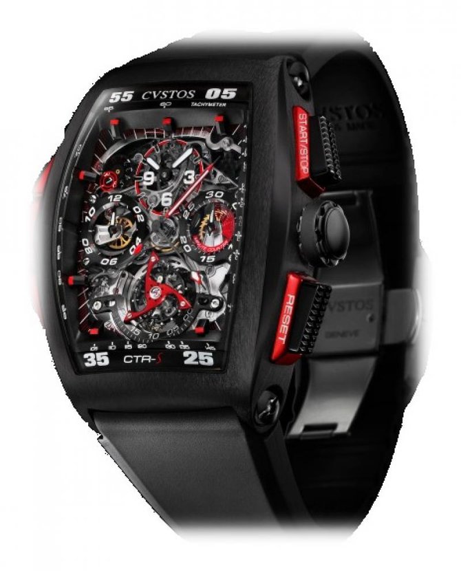 Cvstos CTRS GT Titanium Black Challenge CVS 555 Pierre-Michel Golay Tourbillon - фото 1