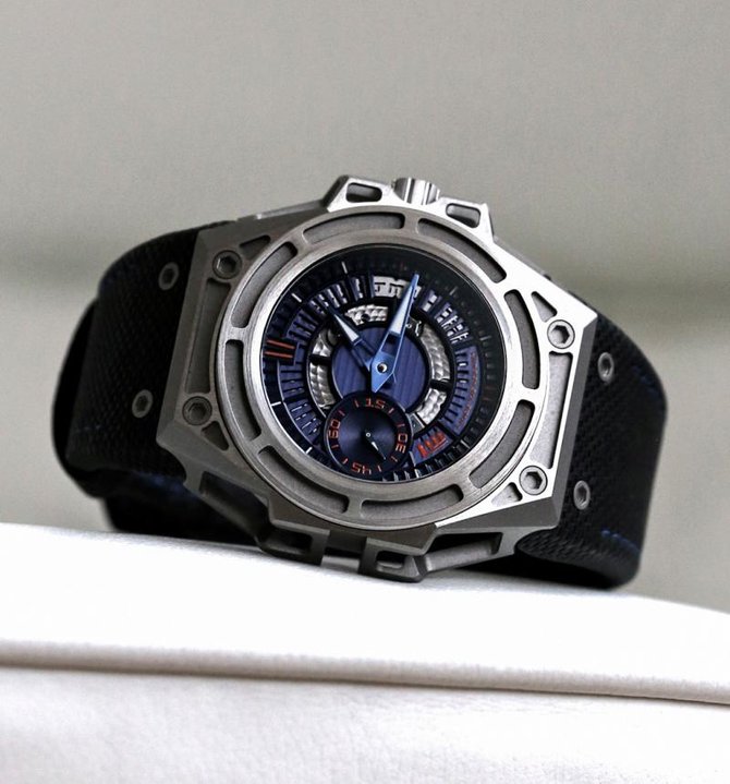 Linde Werdelin Spidolite Titanium Blue Spido LW04 - фото 3