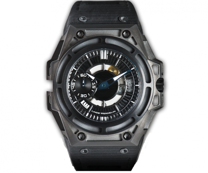 Linde Werdelin Spidolite Anthracite DLC Titanium Spido LW04 - фото 1