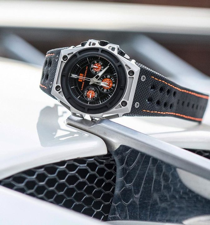 Linde Werdelin Spidospeed Black Orange Spido LW03 - фото 2