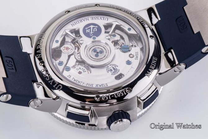 Ulysse Nardin 1503-150LE-3/43-BALT V2 Marine Manufacture Chronograph - фото 14