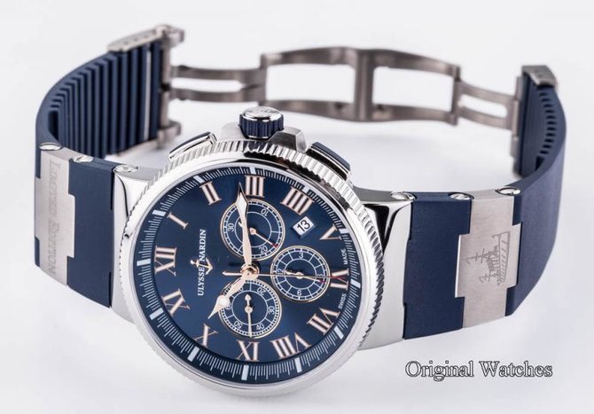 Ulysse Nardin 1503-150LE-3/43-BALT V2 Marine Manufacture Chronograph - фото 17