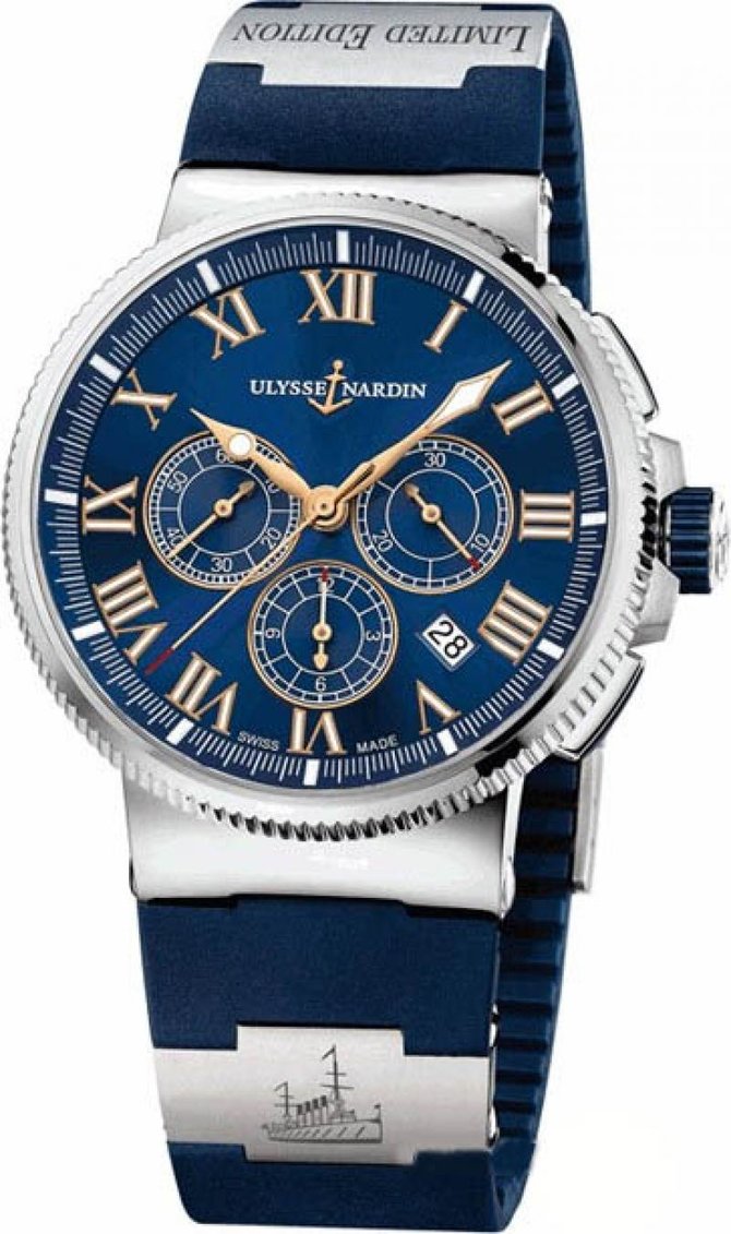 Ulysse Nardin 1503-150LE-3/43-BALT V2 Marine Manufacture Chronograph - фото 1