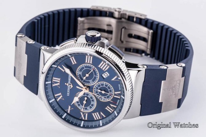 Ulysse Nardin 1503-150LE-3/43-BALT V2 Marine Manufacture Chronograph - фото 8