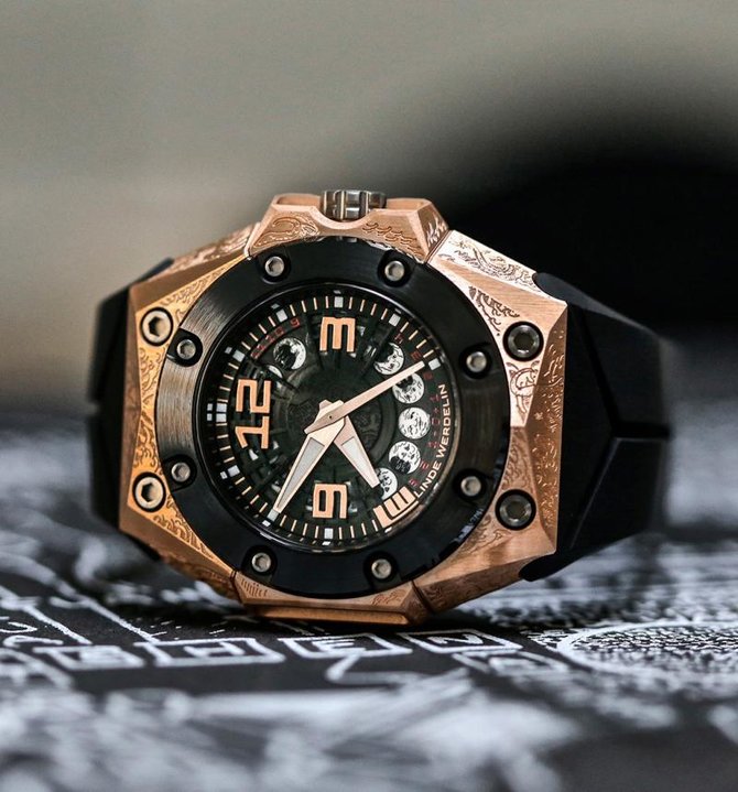 Linde Werdelin Moon Tattoo Oktopus Waterproof - фото 3