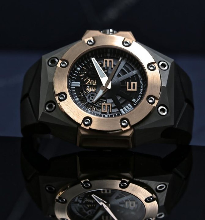 Linde Werdelin ROSE GOLD Oktopus Double Date Ti - RG - фото 2