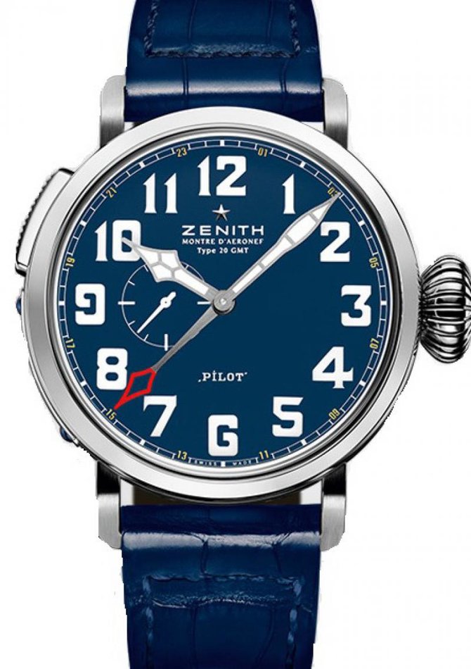 Zenith 95.2430.693/51.C751 Pilot Type 20 GMT