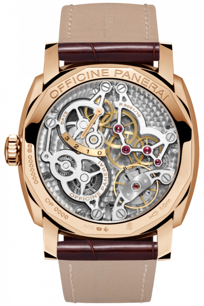 Officine Panerai PAM00570 Radiomir 1940 3 Days GMT Oro Rosso - фото 2