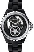 Chanel J12 Black Chanel J12 Skeleton Flying Tourbillon Diamonds