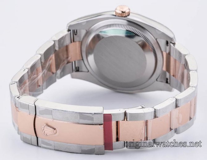 Rolex 116231 pddo Datejust Steel and Pink Gold Fluted Bezel - фото 9