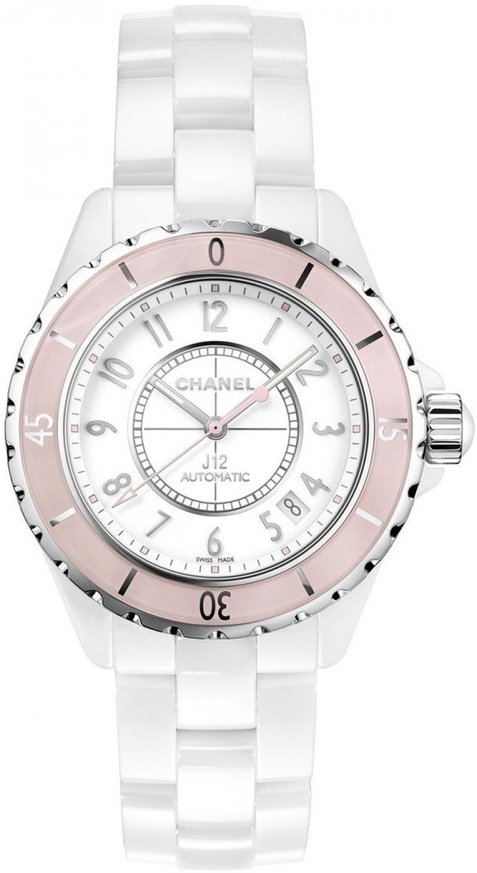 Chanel J12 White Soft Pink J12 - White Automatic