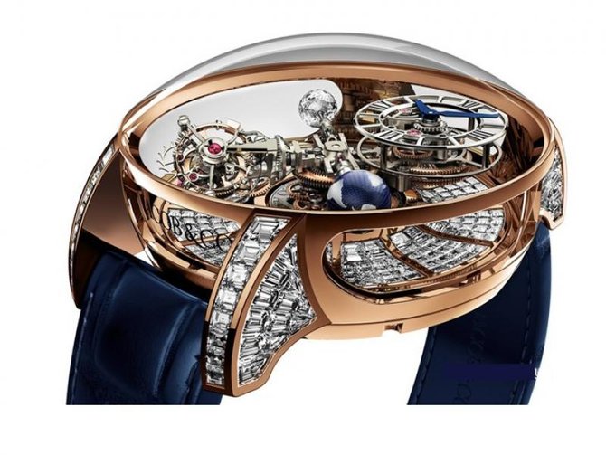 Jacob & Co 750.800.40.BD.BD.1BD Tourbillon Astronomia Tourbillon Baguette - фото 1