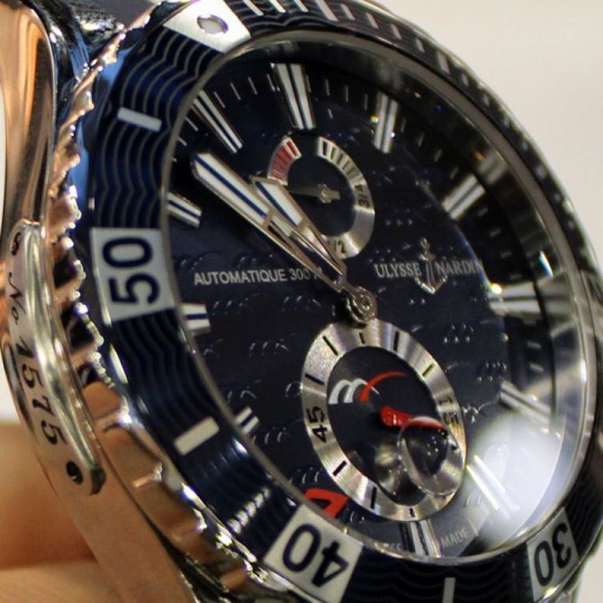 Ulysse Nardin Midnight Express Maxi Marine Diver Steel - фото 4