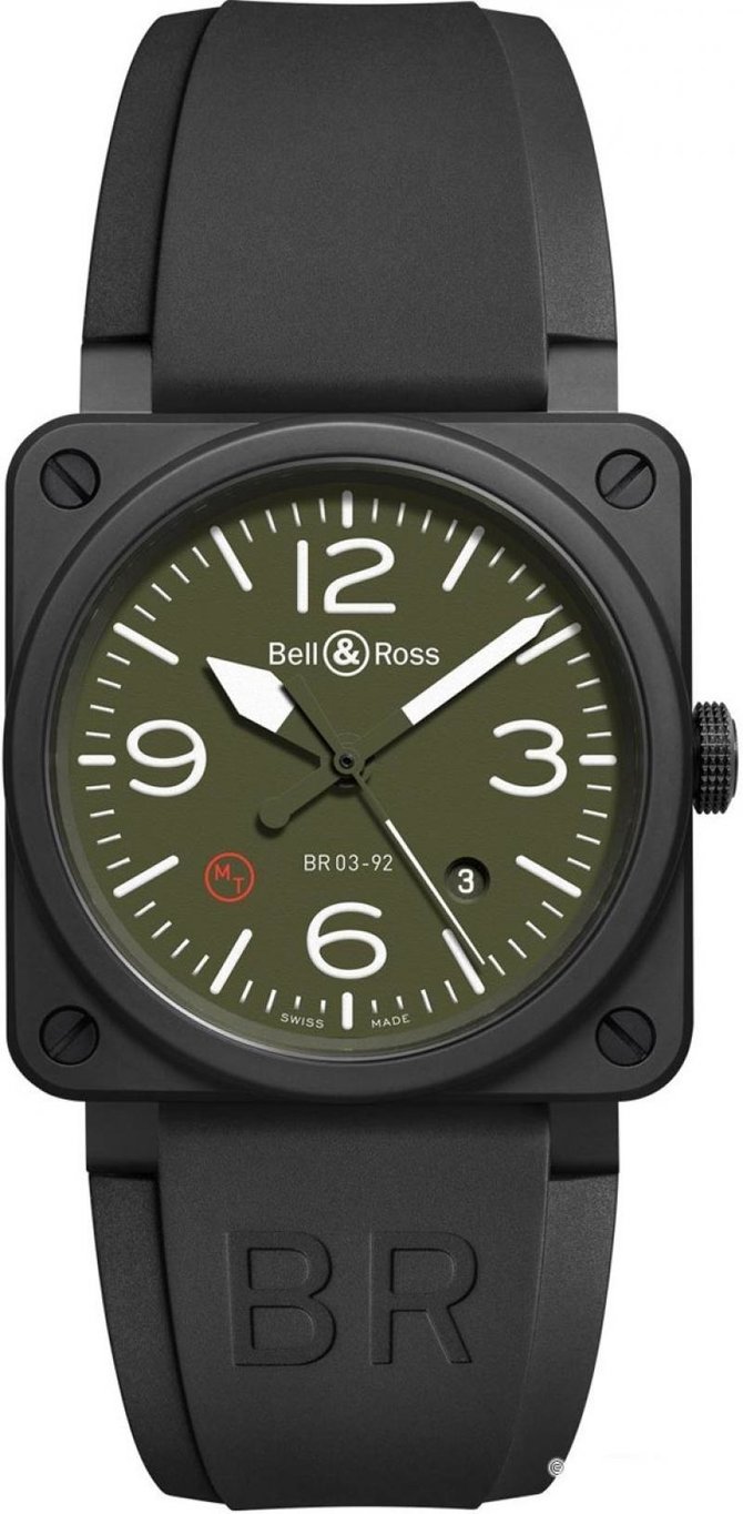 Bell & Ross BR 03-92 Military Type Aviation ETA 2892 - фото 1