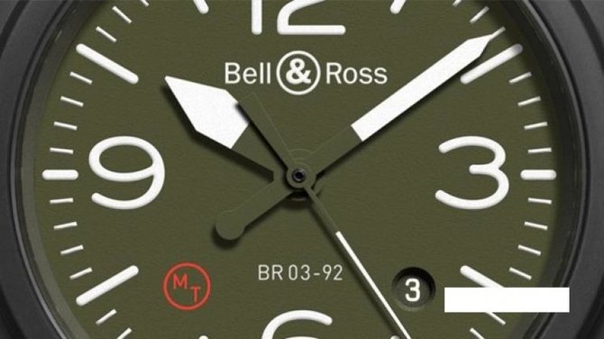 Bell & Ross BR 03-92 Military Type Aviation ETA 2892 - фото 3