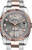 Rolex Часы Rolex Datejust Ladies 116231 Steel and Everose Gold 
