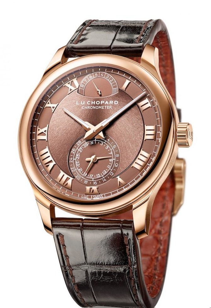 Chopard Quattro Rose Gold L.U.C 43 mm - фото 1