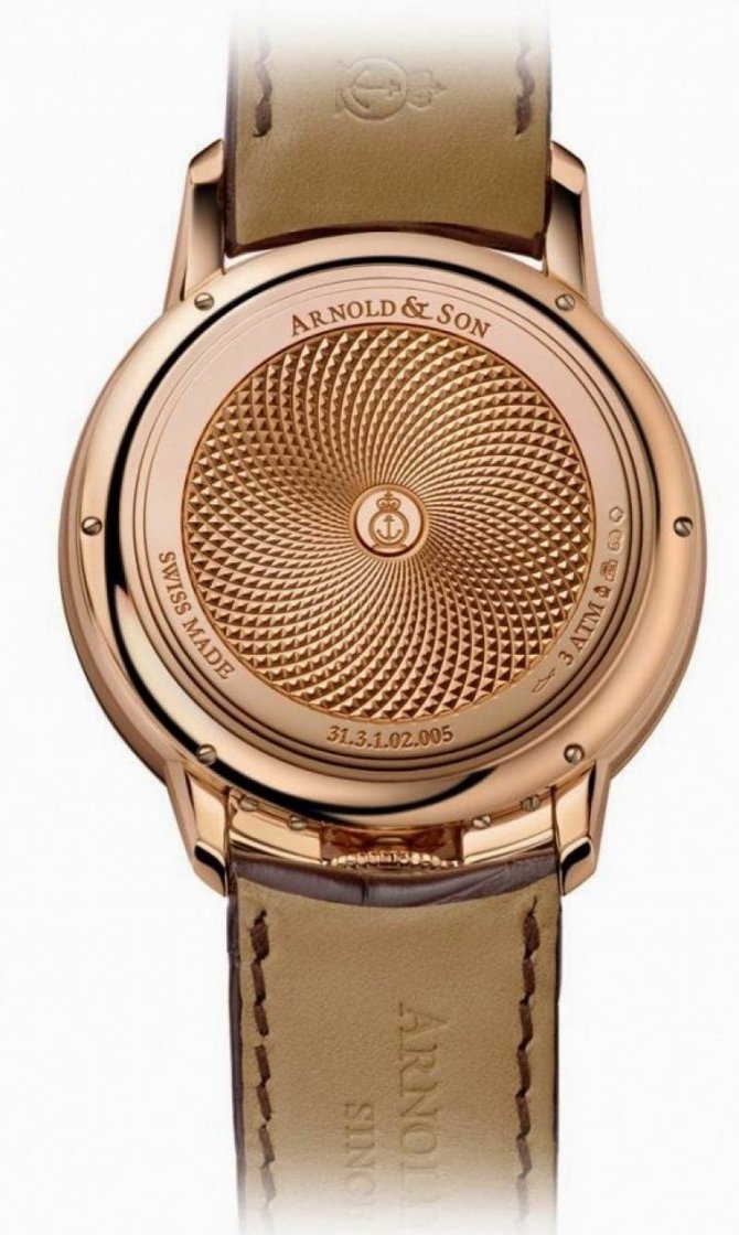 Arnold & Son 1TPAR.F01A.C125A Instrument Collection Time Pyramid Guilloché Red Gold - фото 2