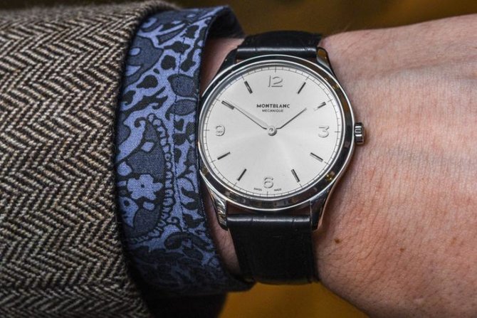 Montblanc 112516 Steel Meisterstuck Heritage Chronométrie Ultra Slim - фото 3