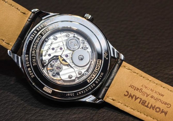 Montblanc 112516 Steel Meisterstuck Heritage Chronométrie Ultra Slim - фото 4