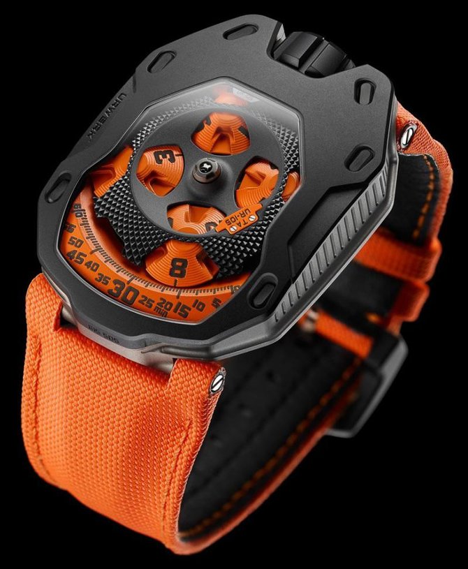 Urwerk UR-105TA Black Orange UR-105 Knight - фото 2