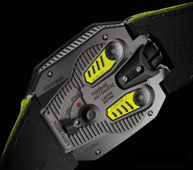 Urwerk UR-105TA Black Lemon UR-105 Knight - фото 4