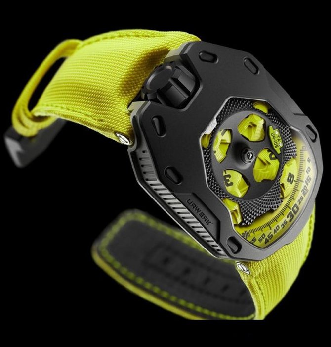 Urwerk UR-105TA Black Lemon UR-105 Knight - фото 3