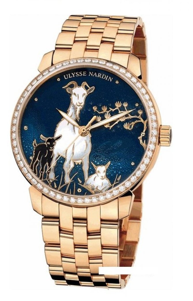 Ulysse Nardin 8156-111B-8/CHEVRE Classico Goat