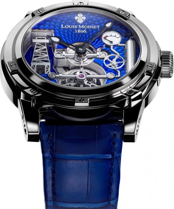 Louis Moinet LM-42.70.20 Extraordinary Pieces Derrick Gaz