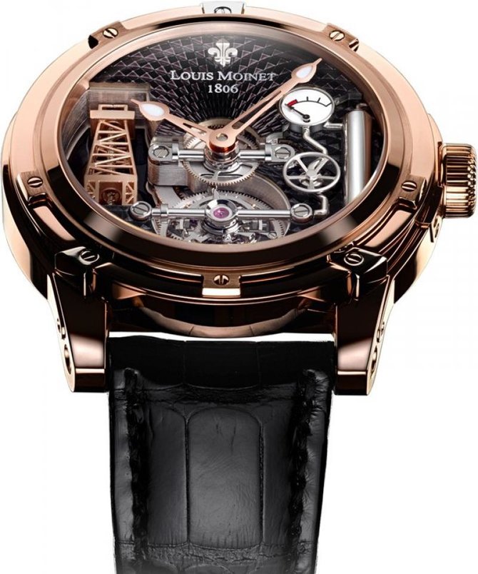 Louis Moinet LM-42.50.50 Extraordinary Pieces Derrick Gaz