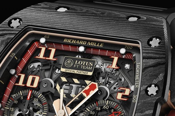 Richard Mille RM 011 NTPT Lotus F1 Team RM Chronograph - фото 5