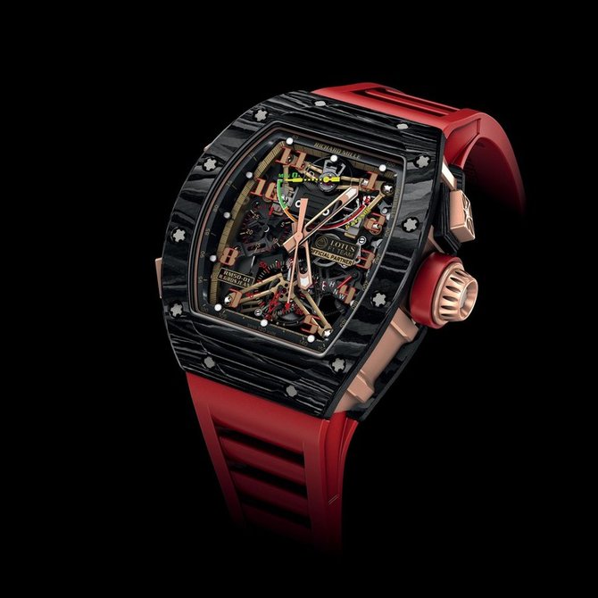 Richard Mille RM 50-01 Lotus F1 Team Romain Grosjean RM Carbon - фото 2