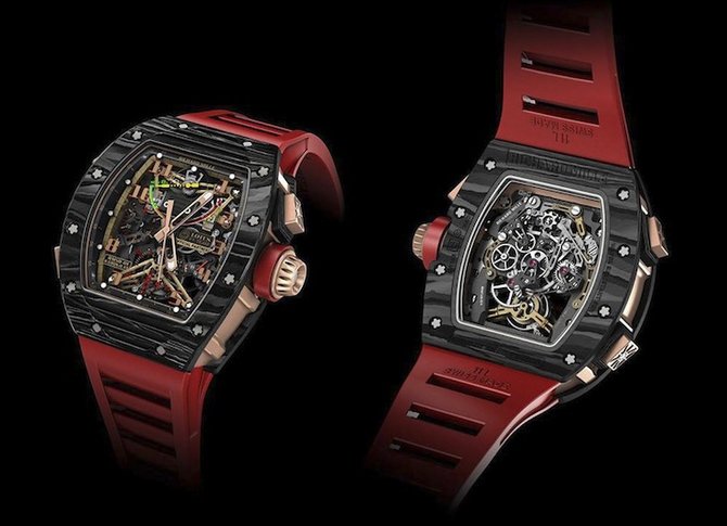 Richard Mille RM 50-01 Lotus F1 Team Romain Grosjean RM Carbon - фото 3