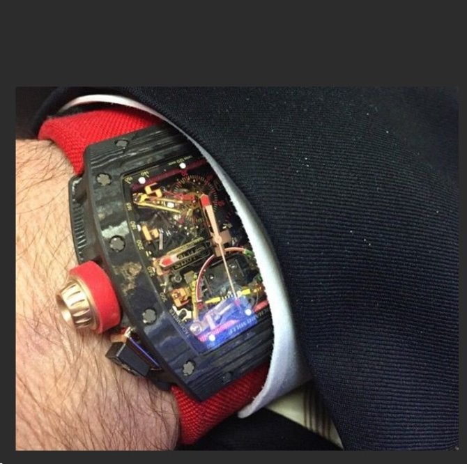 Richard Mille RM 50-01 Lotus F1 Team Romain Grosjean RM Carbon - фото 4