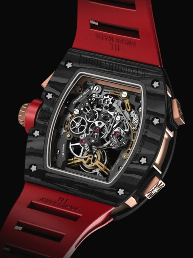 Richard Mille RM 50-01 Lotus F1 Team Romain Grosjean RM Carbon - фото 6