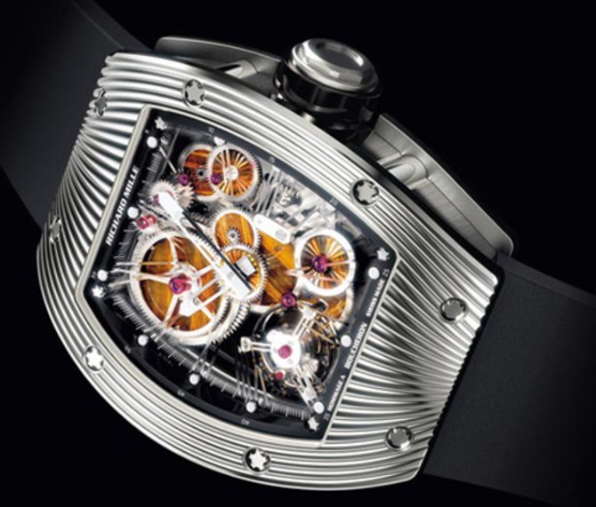 Richard Mille RM 018 Tourbillon Hommage A Boucheron RM White Gold - фото 3